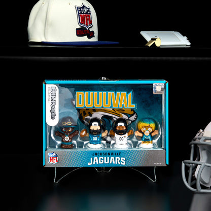 Little People Collector x NFL Jacksonville Jaguars Set - Bộ Mô Hình Cầu Thủ Bóng Bầu Dục - Mattel HNJ47 - Hình ảnh sản phẩm