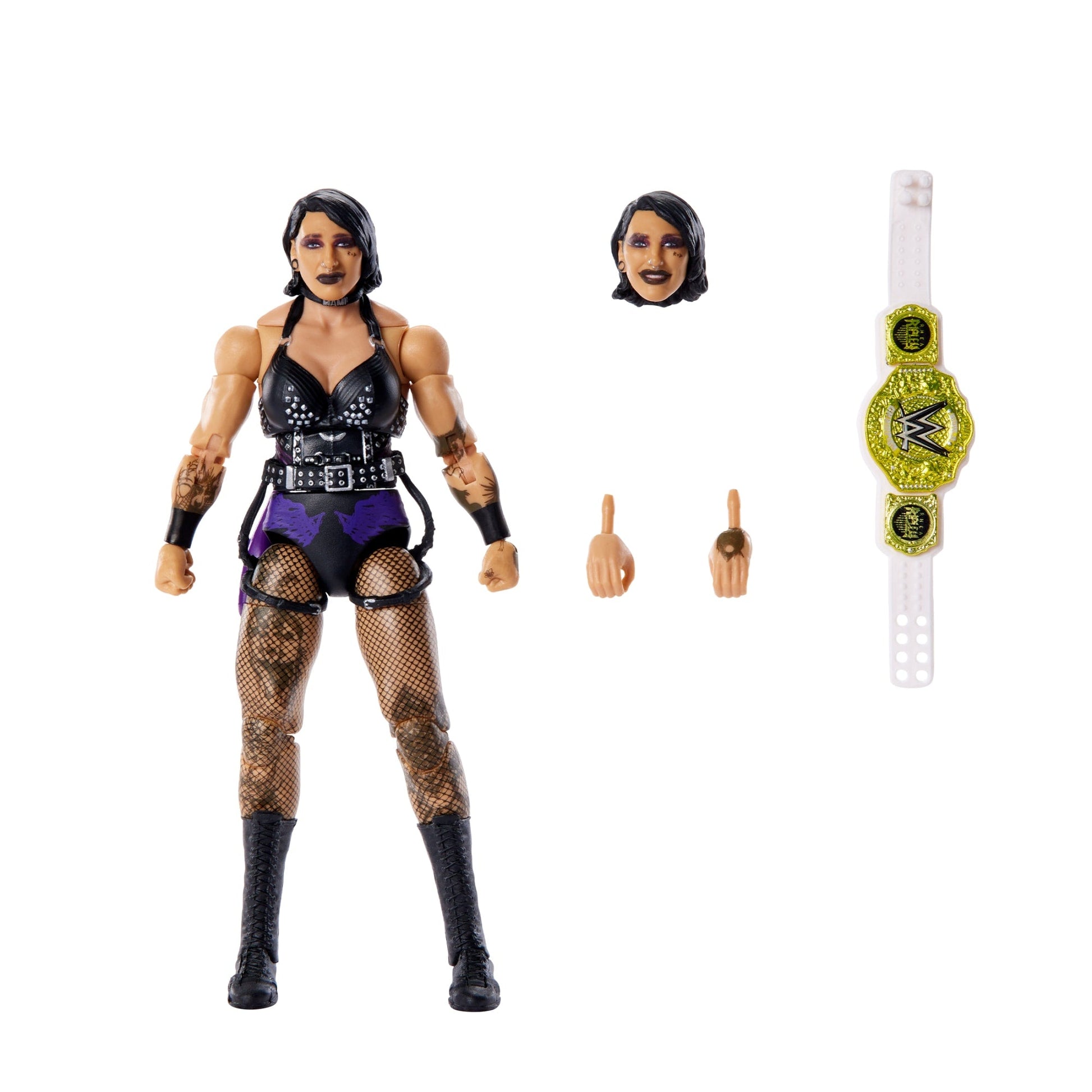 WWE Ultimate Edition RAW Ring and WWE Superstar Rhea Ripley Figure - Bộ Võ Đài và Mô Hình Sưu Tầm - Mattel Mattel - ảnh 5 - A