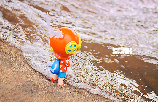 Sank Toys On The Way-Backpack Boy-Hawaii - Mô hình Art Toy Sưu tầm Cao cấp - Sank Toys