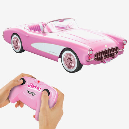 Hot Wheels RC Barbie Corvette - Xe Điều Khiển Từ Xa Corvette Stingray 1956 - Mattel - Hình ảnh bổ sung 6