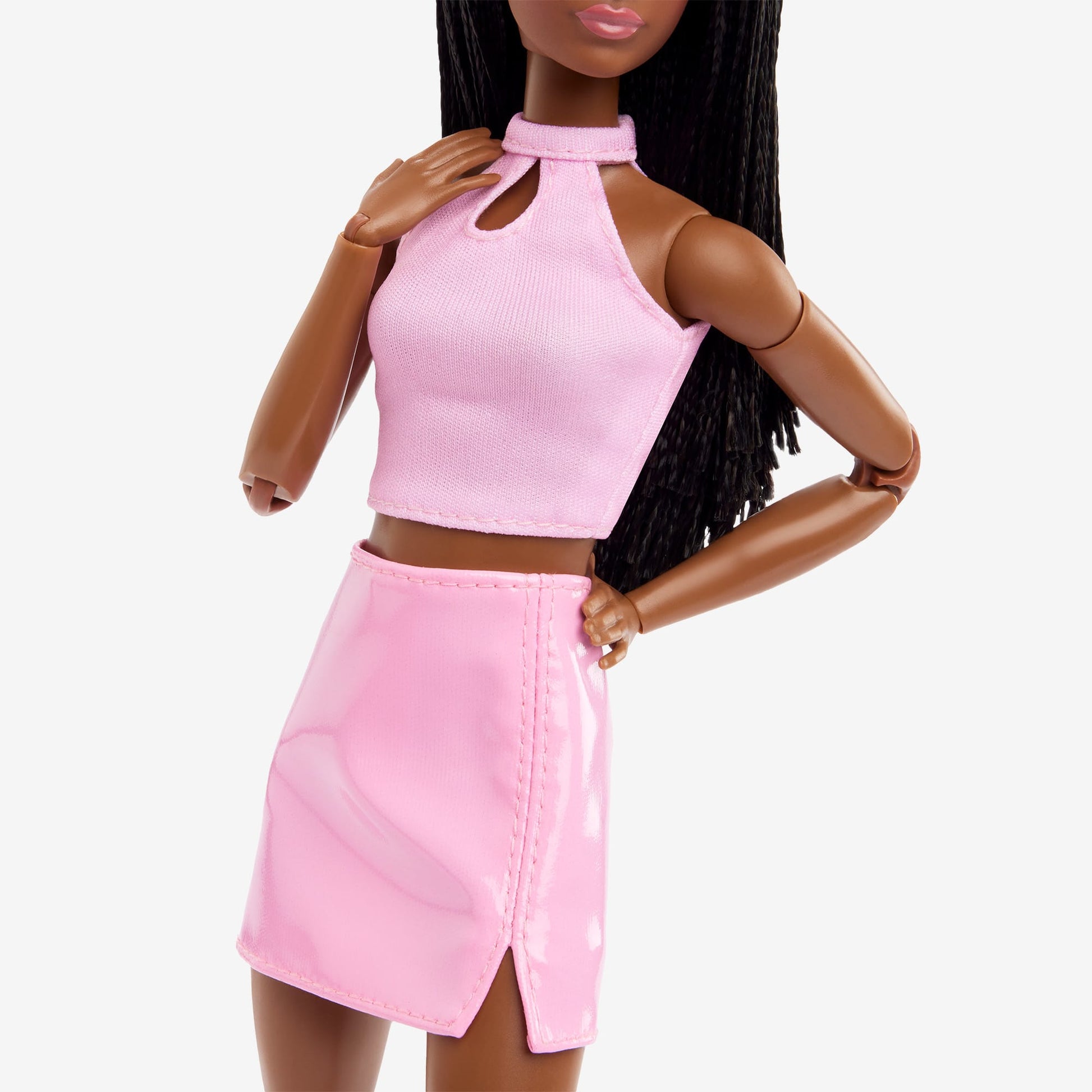 Barbie Looks Doll #21 (Original, Long Black Hair) - Búp bê thời trang sưu tầm Barbie Signature HRM13 - Hình ảnh bổ sung 8