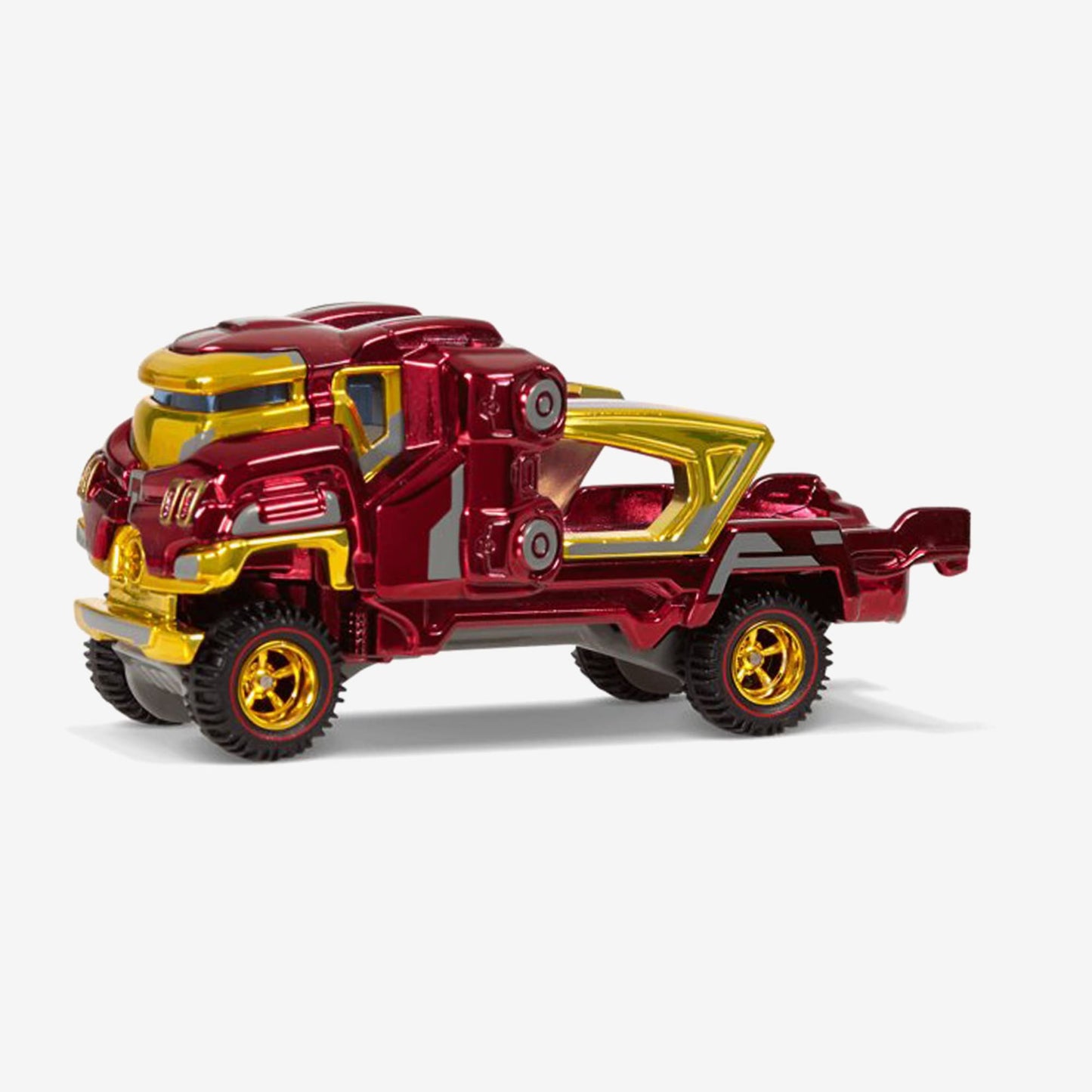 Hot Wheels Marvel Iron Man & Hulkbuster Vehicles - Bộ Xe Mô Hình Marvel Cao Cấp Hot Wheels Hot Wheels - ảnh 1 - Die-cast Vehi