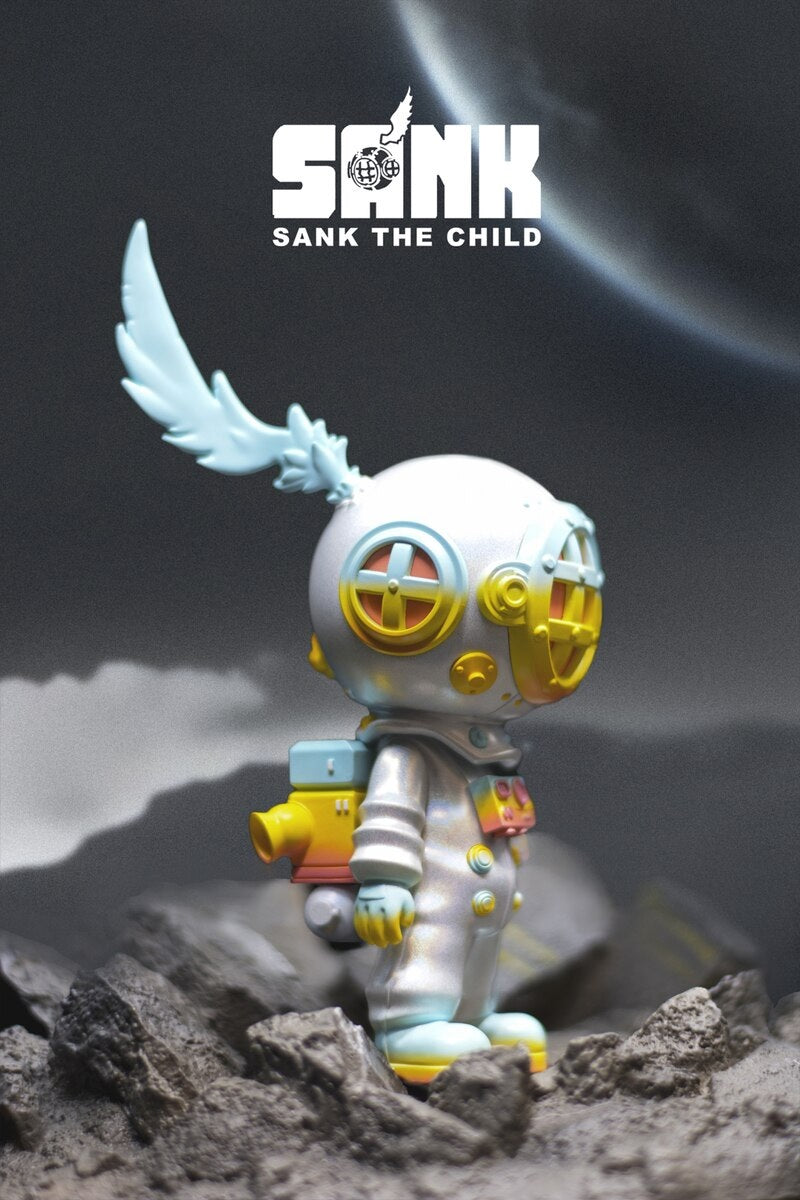 Sank Toys On The Way-Space Traveller-White Fantasy | Mô Hình Art Toy Cao Cấp | Sank Toys