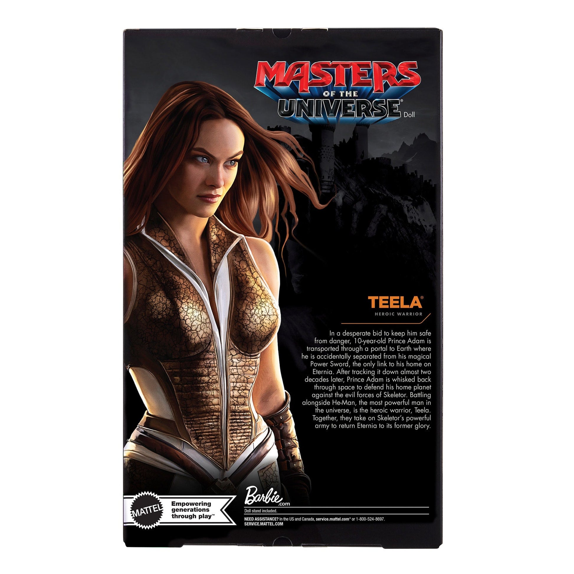 Masters of the Universe Teela Doll
