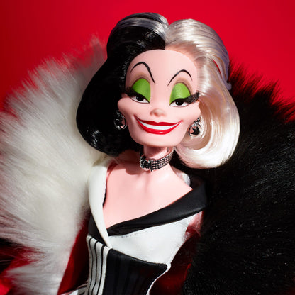 Disney Darkness Descends Cruella De Vil Doll - Búp Bê Phản Diện Sưu Tầm Cao Cấp - Mattel HWP46 - Hình ảnh bổ sung 5