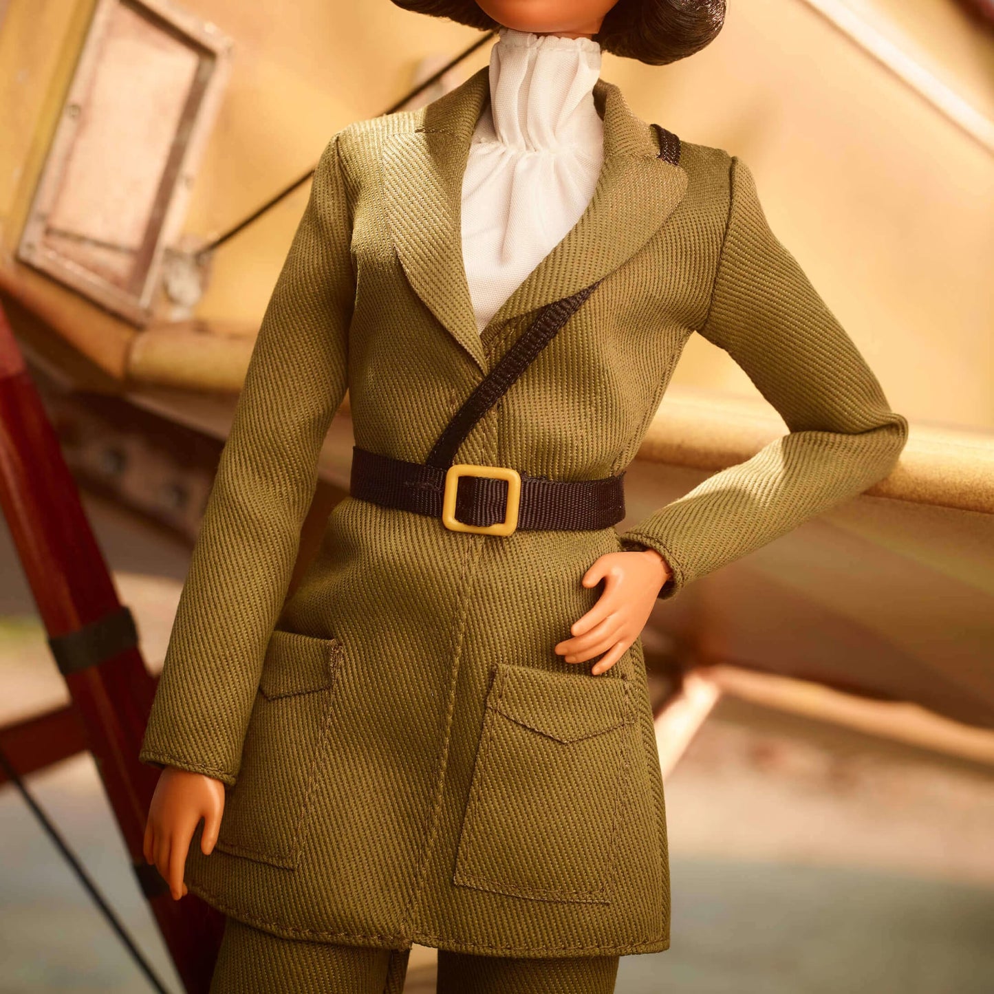 Barbie Inspiring Women Bessie Coleman Doll - Búp Bê Sưu Tầm Cao Cấp - Barbie Signature HJX37 - Hình ảnh bổ sung 9