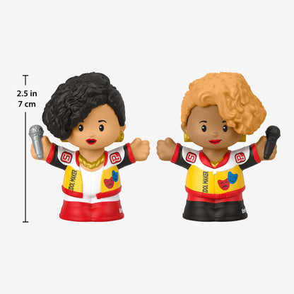 Little People Collector Salt-N-Pepa Special Edition Set - Bộ Mô Hình Figure Nhân Vật Hip-hop Mattel - Hình ảnh bổ sung 5