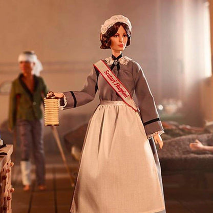 Florence Nightingale Barbie Inspiring Women Doll - Búp Bê Sưu Tầm Chính Hãng Mattel Signature - Hình ảnh bổ sung 5