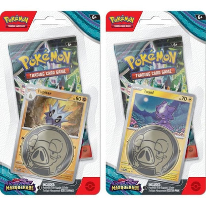 PP51CB Thẻ bài Pokemon TCG SV06 Twilight Masquerade Checklane Blister tiếng Anh