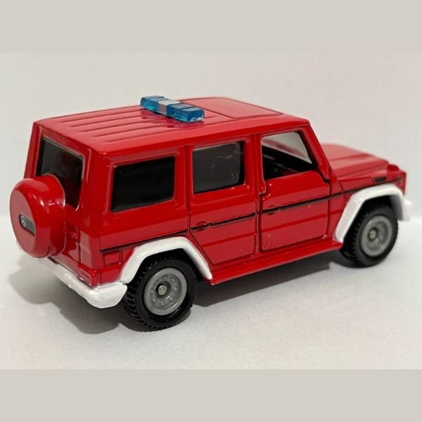 Tomica No. 63 Mercedes Benz G-Class Fire Command Vehicle