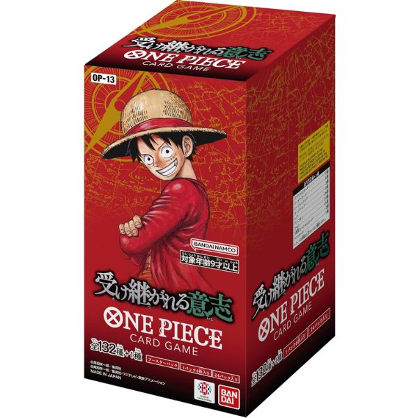 One Piece Card Game Booster Pack OP-13 Carrying On His Will