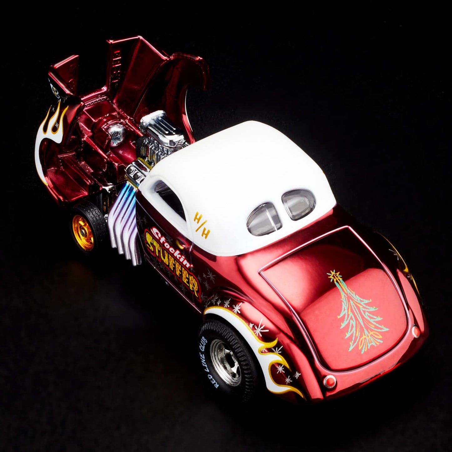 RLC Exclusive ’41 Willys Gasser Holiday Car - Xe Mô Hình Sưu Tầm Giới Hạn Hot Wheels Hot Wheels - ảnh 1 - Mô hình xe die-cast