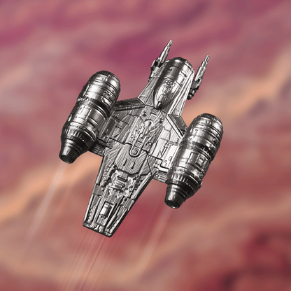 Hot Wheels Star Wars Razor Crest Starship - Mô Hình Tàu Vũ Trụ Kim Loại Diecast Cao Cấp - Hình ảnh bổ sung 5