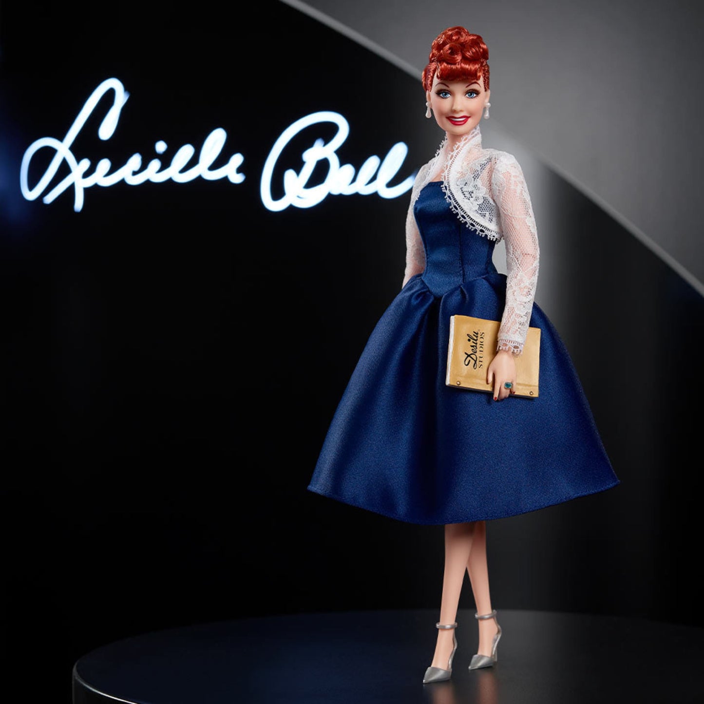 Lucille Ball Barbie Tribute Collection Doll - Búp Bê Sưu Tầm Biểu Tượng Mattel - Hình ảnh bổ sung 7