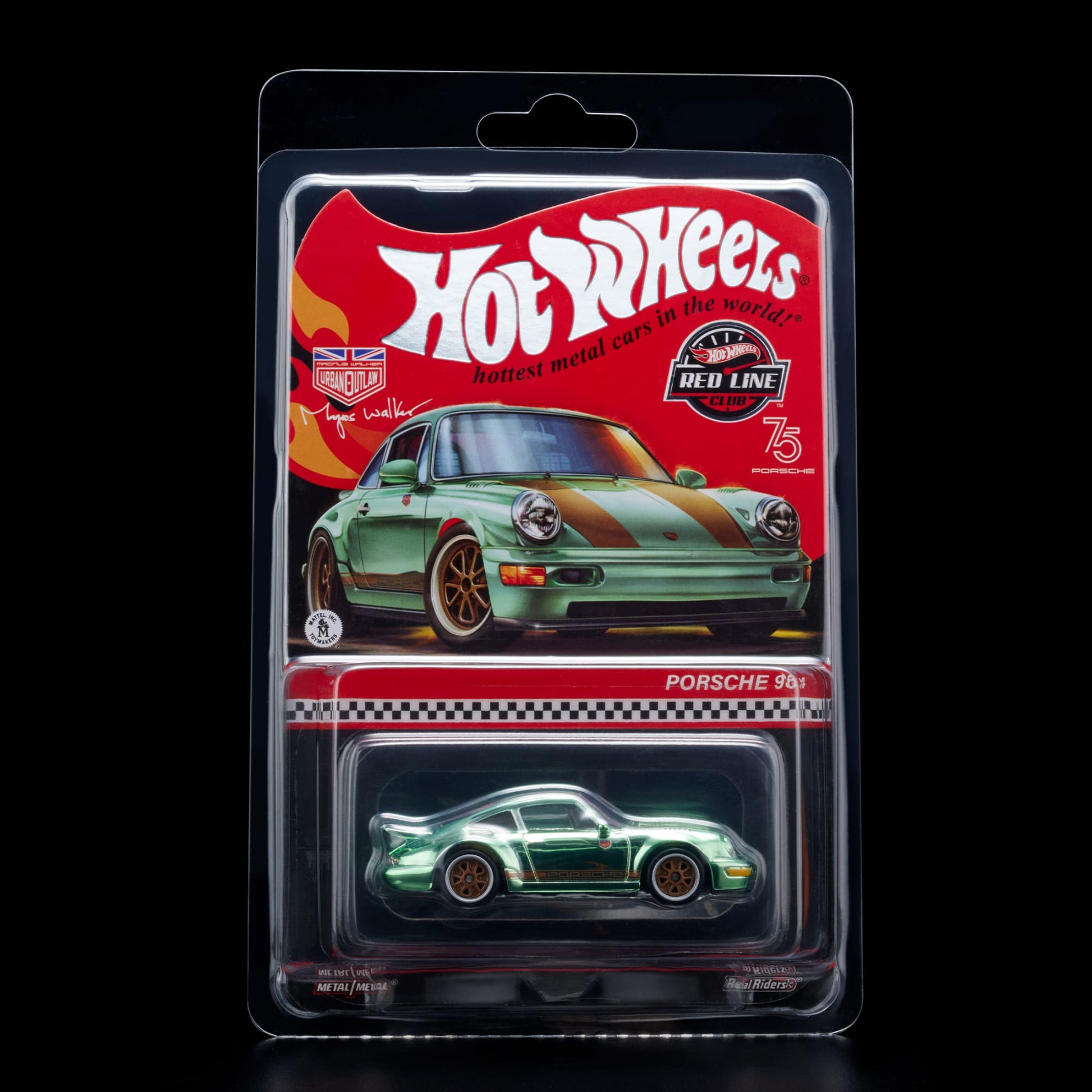 RLC Exclusive Magnus Walker “Urban Outlaw” Porsche 964 - Xe Mô Hình Kim Loại Hot Wheels Collectors Hot Wheels - ảnh 9 - Die-c
