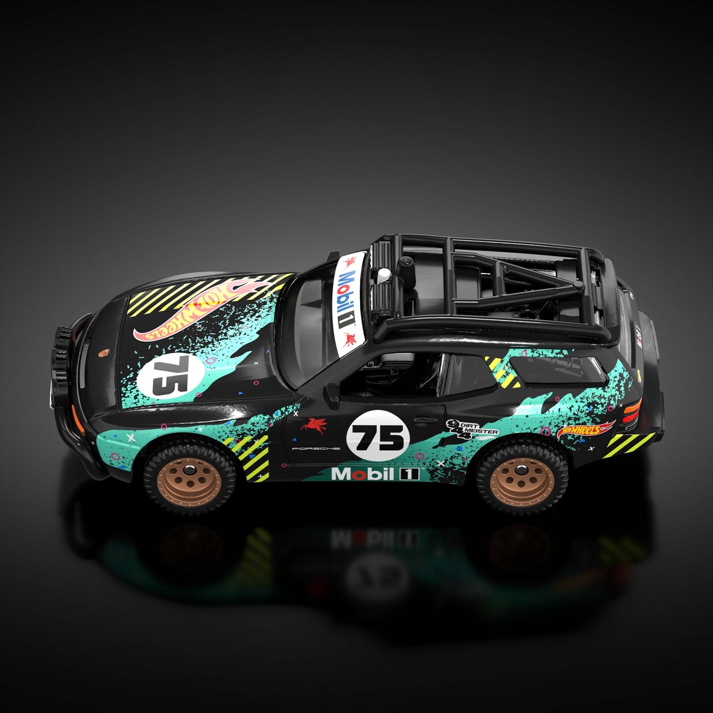Hot Wheels Mobil 1 Porsche Dirtmeister 944 - Xe Mô Hình Kim Loại 1:64 Sưu Tầm Cao Cấp Mattel HWF10 Mattel - ảnh 5 - Mô hình x