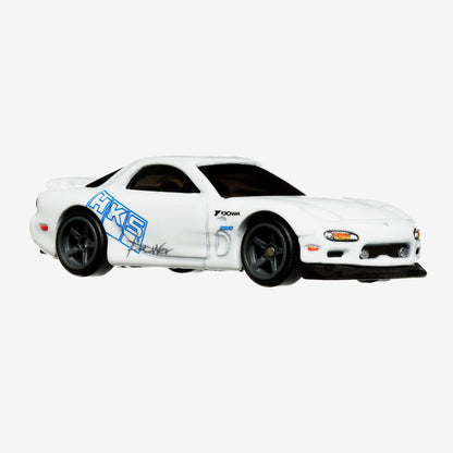 Hot Wheels Fast & Furious Premium Series, Mazda RX-7 FD - Xe Mô Hình Kim Loại 1:64 Cao Cấp - Hình ảnh bổ sung 4