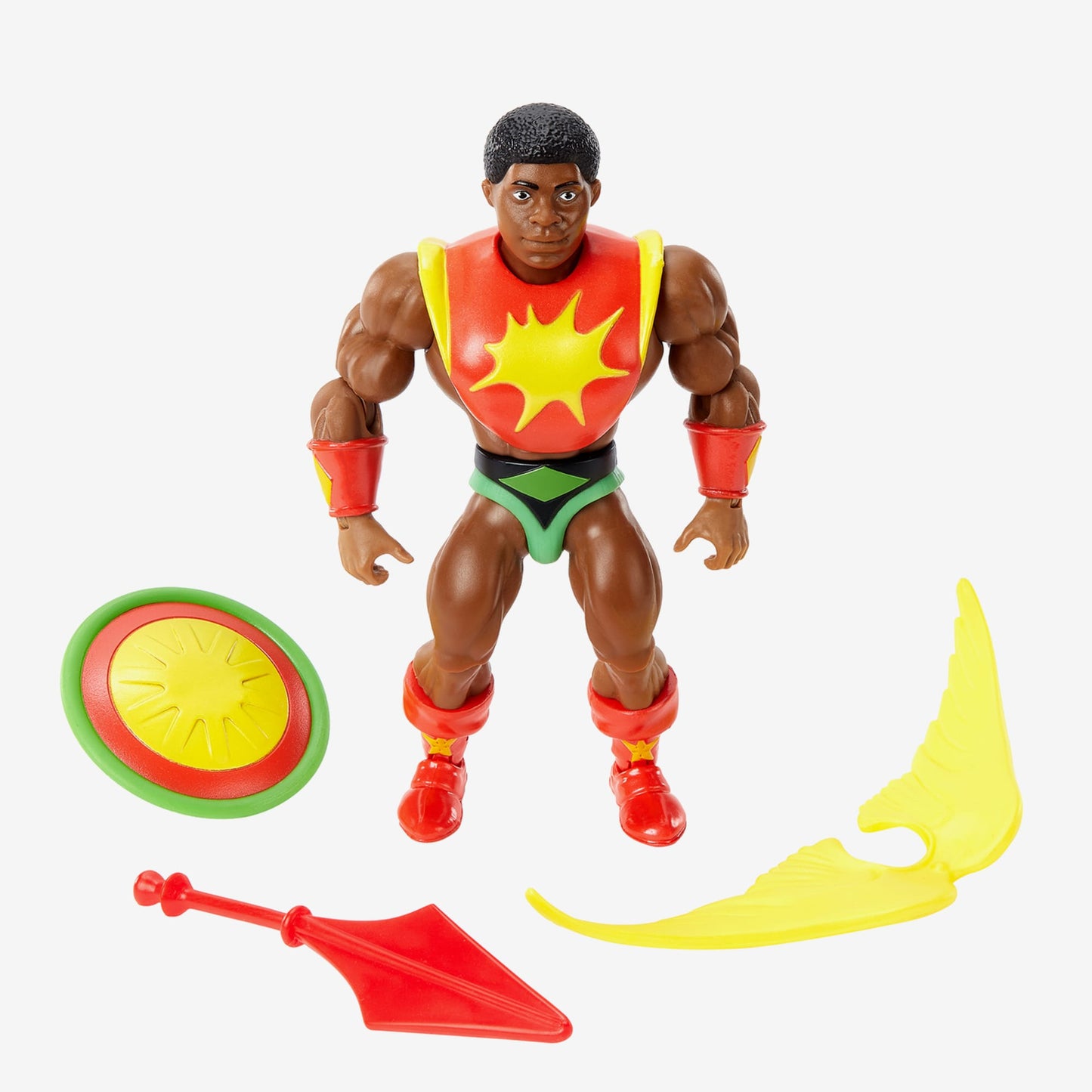Masters of the Universe Origins Sun-Man Action Figure - Mô Hình Nhân Vật Sưu Tầm Mattel - Hình ảnh bổ sung 5