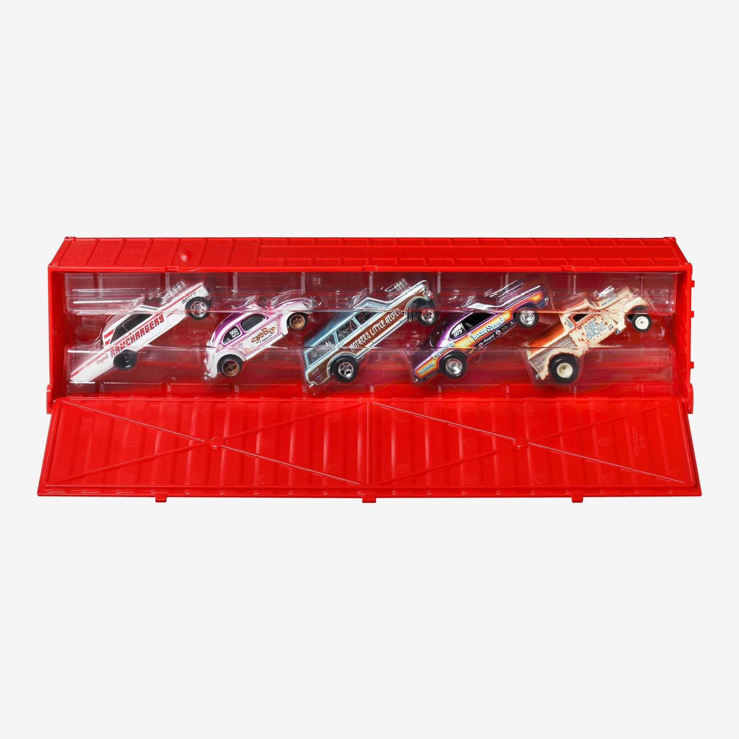 Hot Wheels Premium Car Culture Dragstrip Demons Container Set - Bộ 5 Xe Mô Hình Kim Loại Cao Cấp - Mattel HFF48 - Hình ảnh sản phẩm