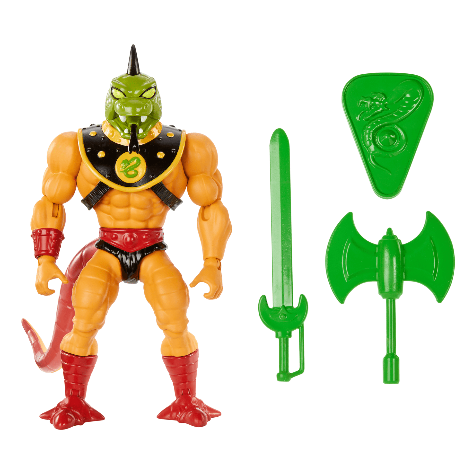 Masters of the Universe Origins Reptilax Action Figure - Mô hình hành động Snake Men - Mattel Creations - Hình ảnh sản phẩm