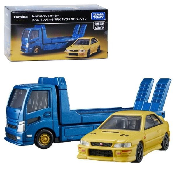Tomica Premium Transporter Subaru Impreza WRX Type R STi Ver