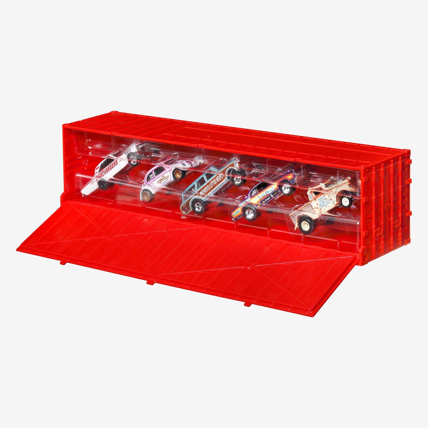 Hot Wheels Premium Car Culture Dragstrip Demons Container Set - Bộ 5 Xe Mô Hình Kim Loại Cao Cấp - Mattel HFF48 - Hình ảnh chi tiết 2