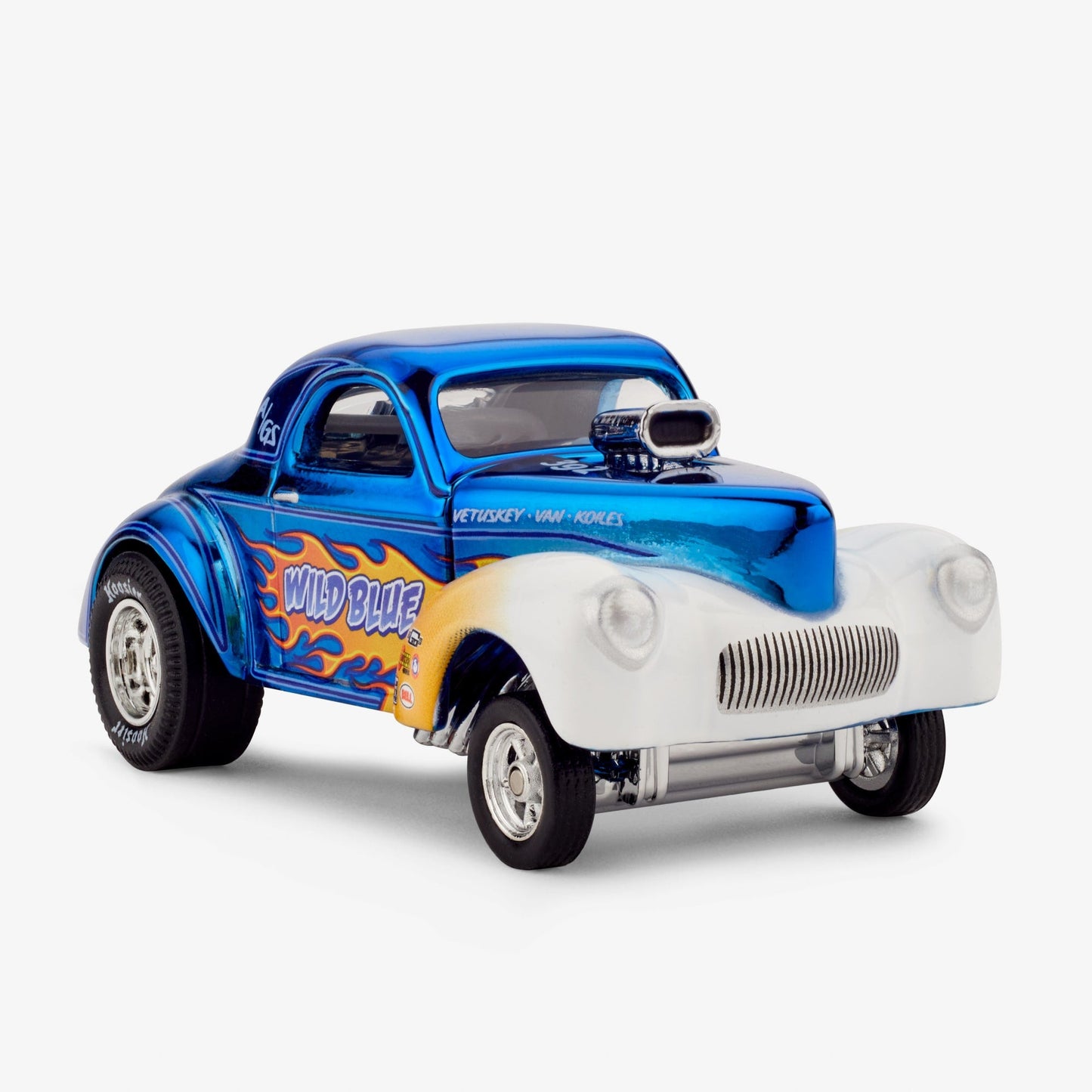 RLC sELECTIONs ’41 Willys Gasser - Mô Hình Xe Đua Cao Cấp Hot Wheels Collectors - Hình ảnh sản phẩm