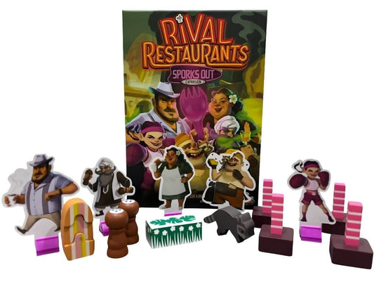 Rival Restaurants: Sporks Out Plus Acrylic Chefs (Kickstarter Special)
