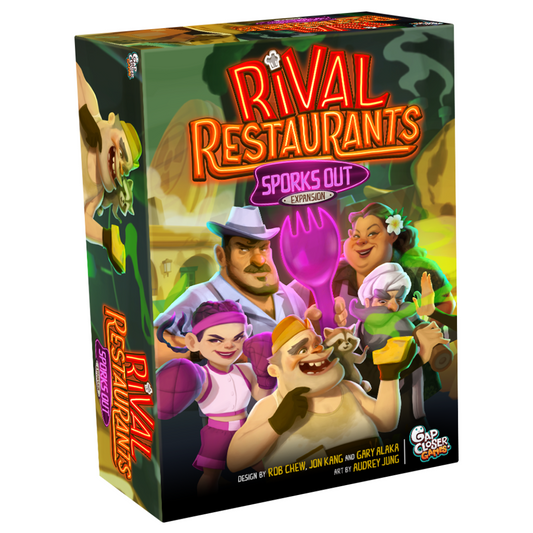 Rival Restaurants: Sporks Out Plus Acrylic Chefs (Kickstarter Special)