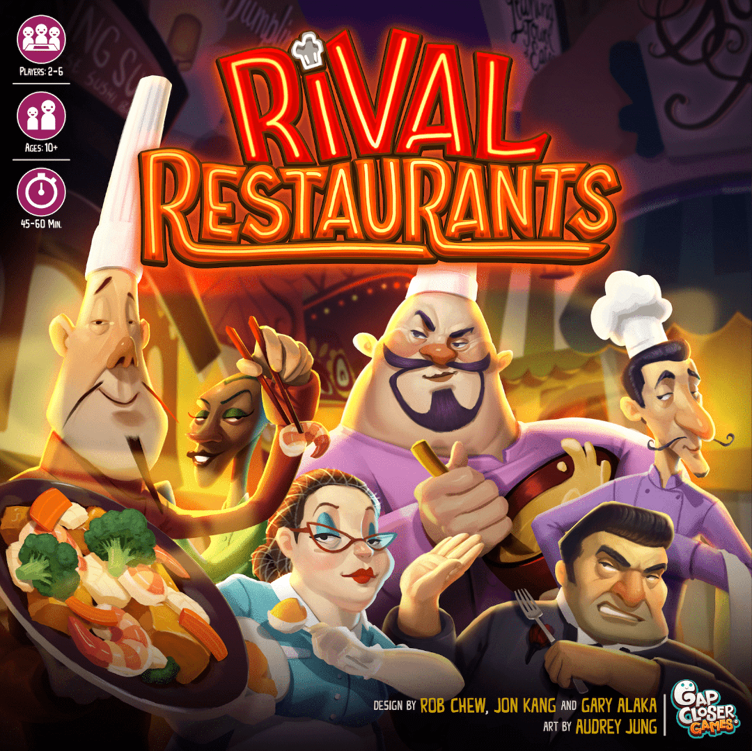 Rival Restaurants: Sporks Out Plus Acrylic Chefs (Kickstarter Special)