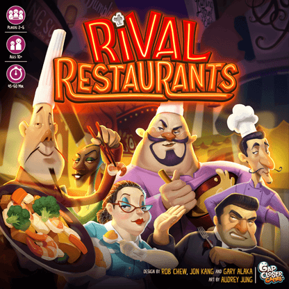 Rival Restaurants: Sporks Out Plus Acrylic Chefs (Kickstarter Special)