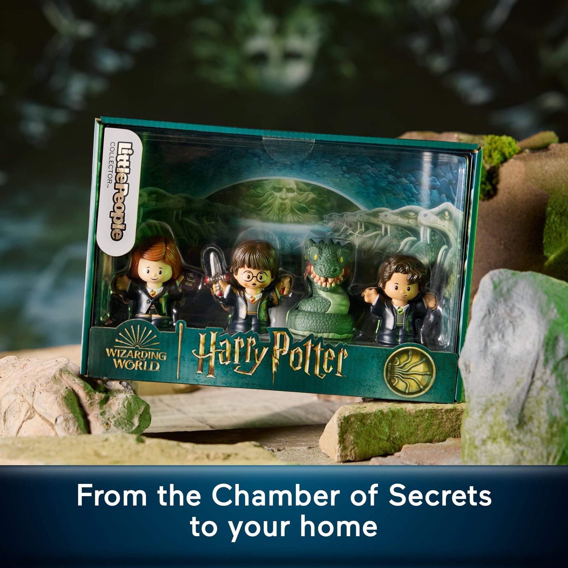 Little People Collector Harry Potter and the Chamber of Secrets Special Edition Figure Set - Bộ Mô Hình Sưu Tầm Đặc Biệt Mattel HVG46 - Hình ảnh bổ sung 6
