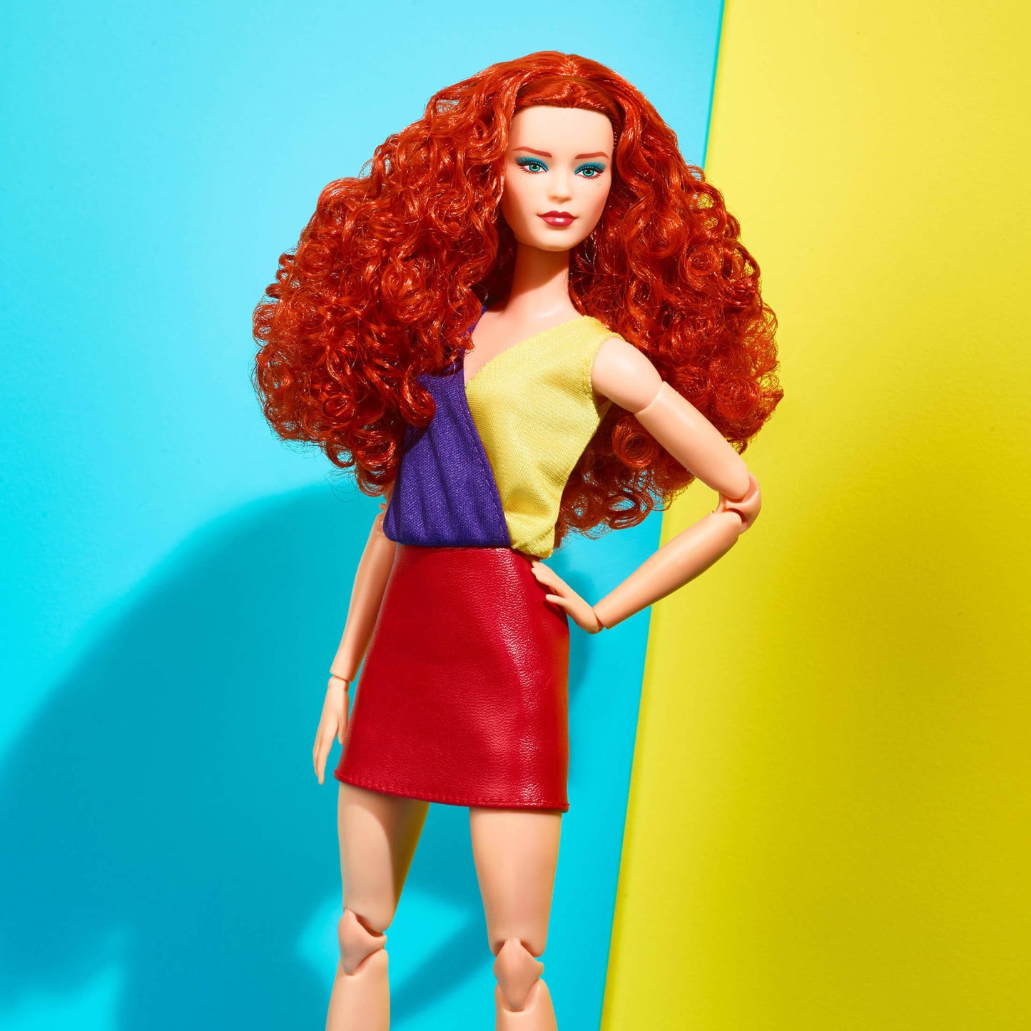 Barbie Looks Doll (Original, Curly Red Hair) Búp bê sưu tầm thời trang #13 Barbie Signature HJW80 Mattel Creations - ảnh 1 - 