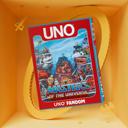 UNO Fandom MOTU Game - Trò chơi thẻ bài Masters Of The Universe - Mattel Creations - Hình ảnh sản phẩm