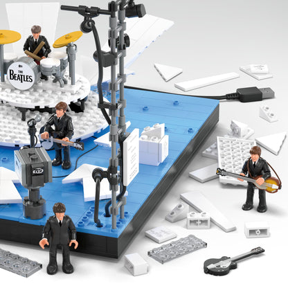 MEGA Showcase The Beatles 'Ladies and Gentlemen, The Beatles!' Building Toy Kit - Bộ Đồ Chơi Lắp Ráp Mô Hình Sân Khấu Sưu Tầm - Mattel