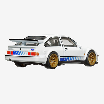 Hot Wheels Premium Car Culture Canyon Warriors – Ford Sierra RS Cosworth - Mô hình xe tỷ lệ 1:64 cao cấp Mattel - Hình ảnh bổ sung 4