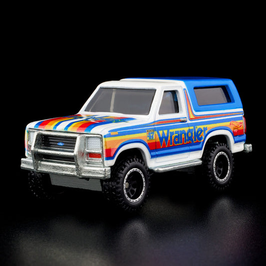 Hot Wheels Wrangler ’85 Ford Bronco - Xe Mô Hình Diecast Cao Cấp - Mattel Creations