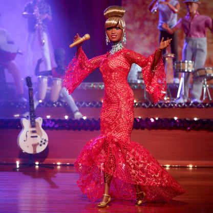 Barbie Inspiring Women Celia Cruz Doll - Búp Bê Sưu Tầm Nghệ Sĩ Salsa - Barbie Signature - Góc nhìn khác 3