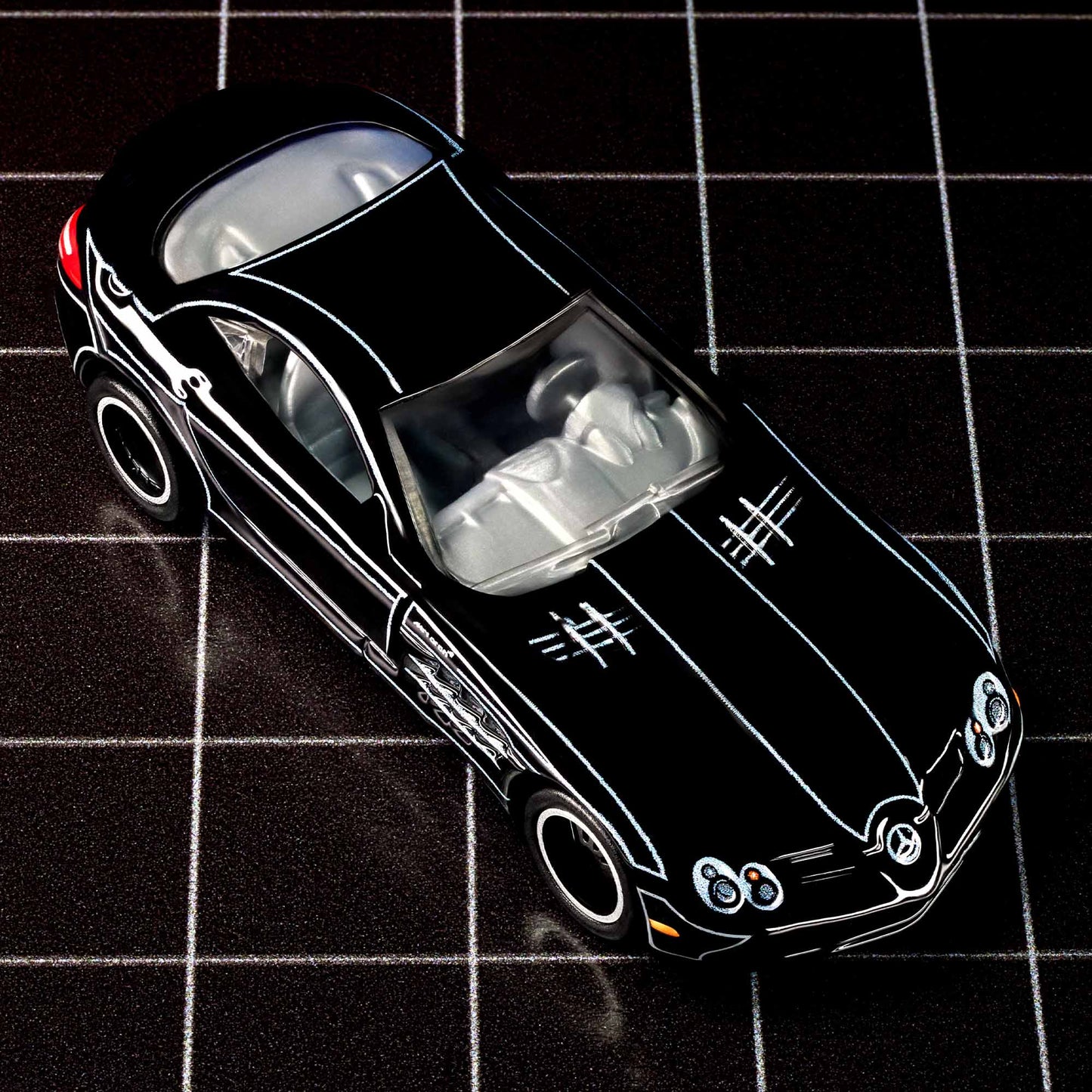 Matchbox Collectors Mercedes-Benz SLR McLaren - Xe Mô Hình Kim Loại Cao Cấp Tỷ Lệ 1:64 Matchbox - Hình ảnh bổ sung 8