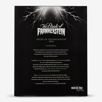 Frankenstein & Bride of Frankenstein Monster High Skullector Doll Set - Bộ Búp Bê Sưu Tầm Cao Cấp Mattel Mattel - ảnh 3 - Fig