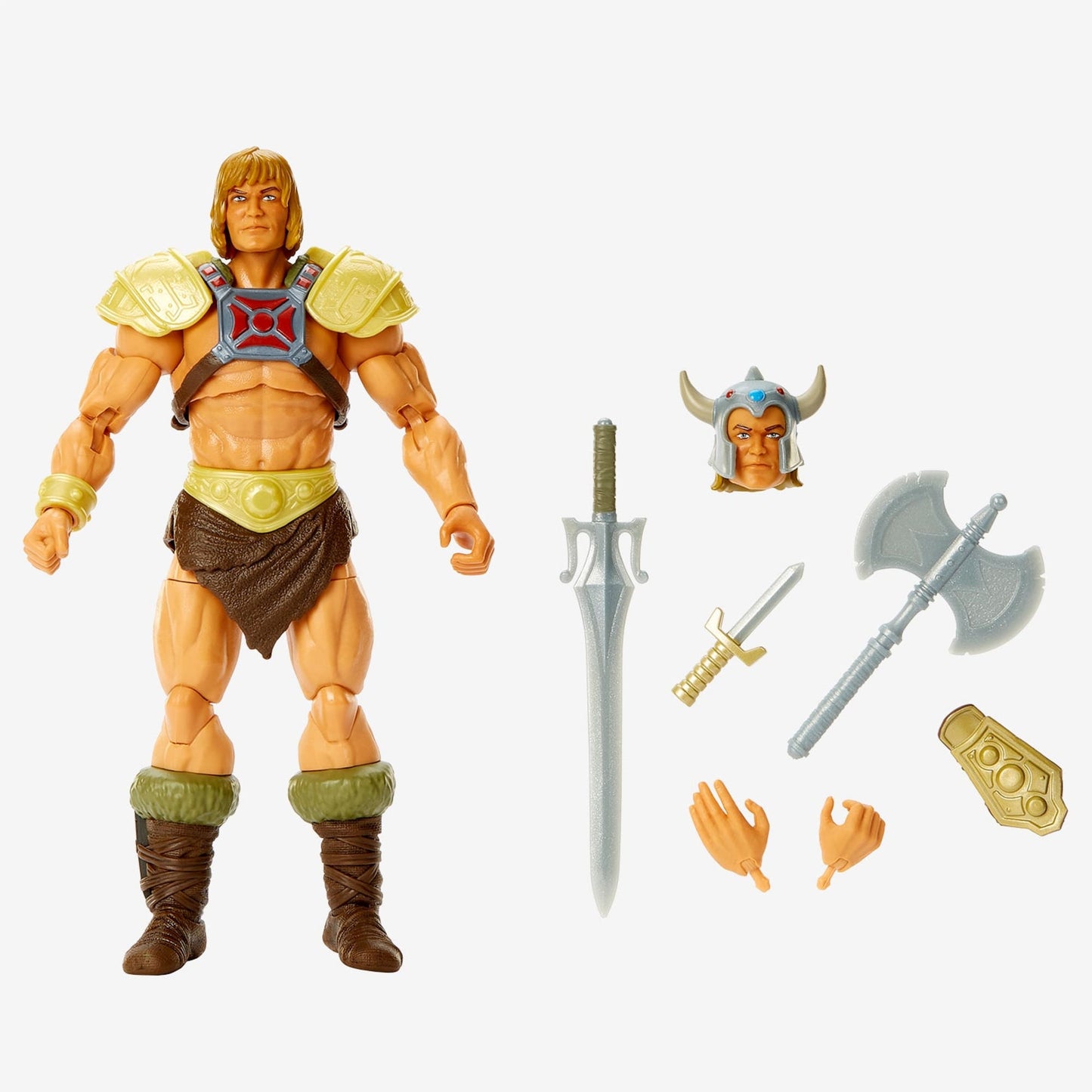Masters of the Universe Masterverse New Eternia He-Man Action Figure - Mô Hình Nhân Vật Mattel Mattel - ảnh 1 - Action Figure