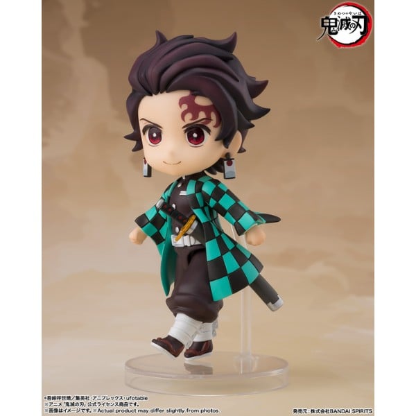 Figuarts Mini Tanjiro Kamado Kyojuro Rengoku's Sword Guard Ver - Demon Slayer Kimetsu no Yaiba
