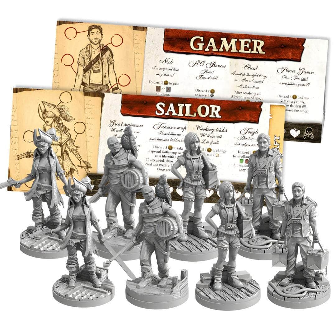 Robinson Crusoe: Sailor & Gamer Pack (Kickstarter Special)
