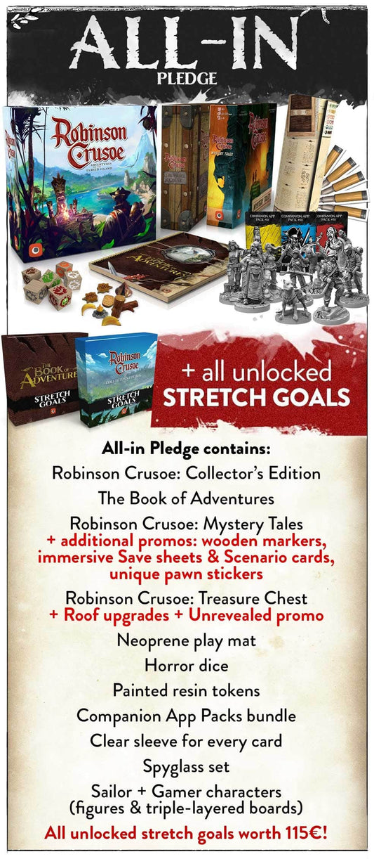 Robinson Crusoe: Adventures on the Cursed Island Collector’s Edition All-In Bundle (Kickstarter Special)
