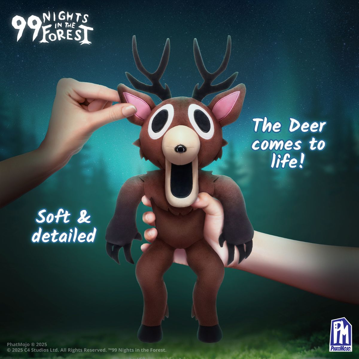 Đồ Chơi Thú Nhồi Bông The Deer 99 NIGHTS IN THE FOREST MP8301