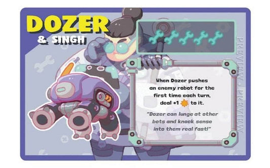 Robot Quest Arena: Dozer Robot Pack (Kickstarter Pre-Order Special)