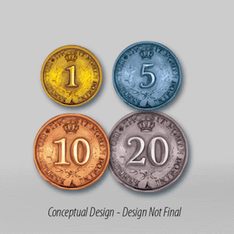 Rococo: Deluxe Edition PLUS Plus Metal Coins Bundle (Kickstarter Special)