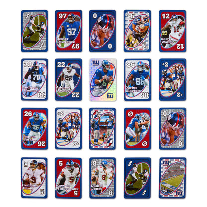 UNO Fandom NFL New York Giants Game Deck - Bộ Bài UNO Thể Thao Sưu Tầm Mattel - Hình ảnh bổ sung 5