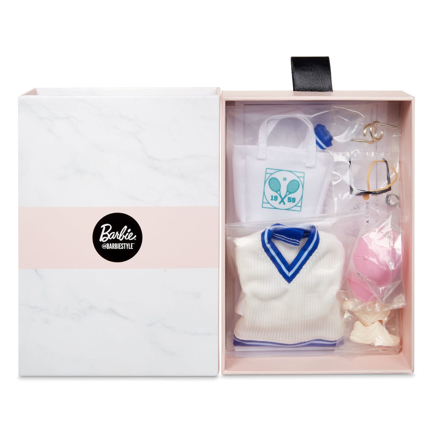 @BarbieStyle “Tenniscore” Fashion Pack - Bộ Phụ Kiện Quần Áo Búp Bê Barbie Signature Mattel - ảnh 3 - Doll Accessories