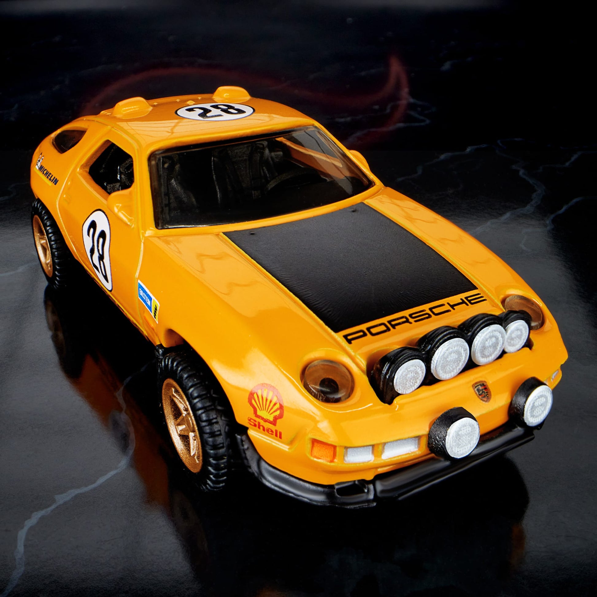 Hot Wheels Elite 64 Porsche 928 Safari - Xe Mô Hình Die-cast Cao Cấp Tỷ Lệ 1:64 - Hot Wheels - Hình ảnh bổ sung 8